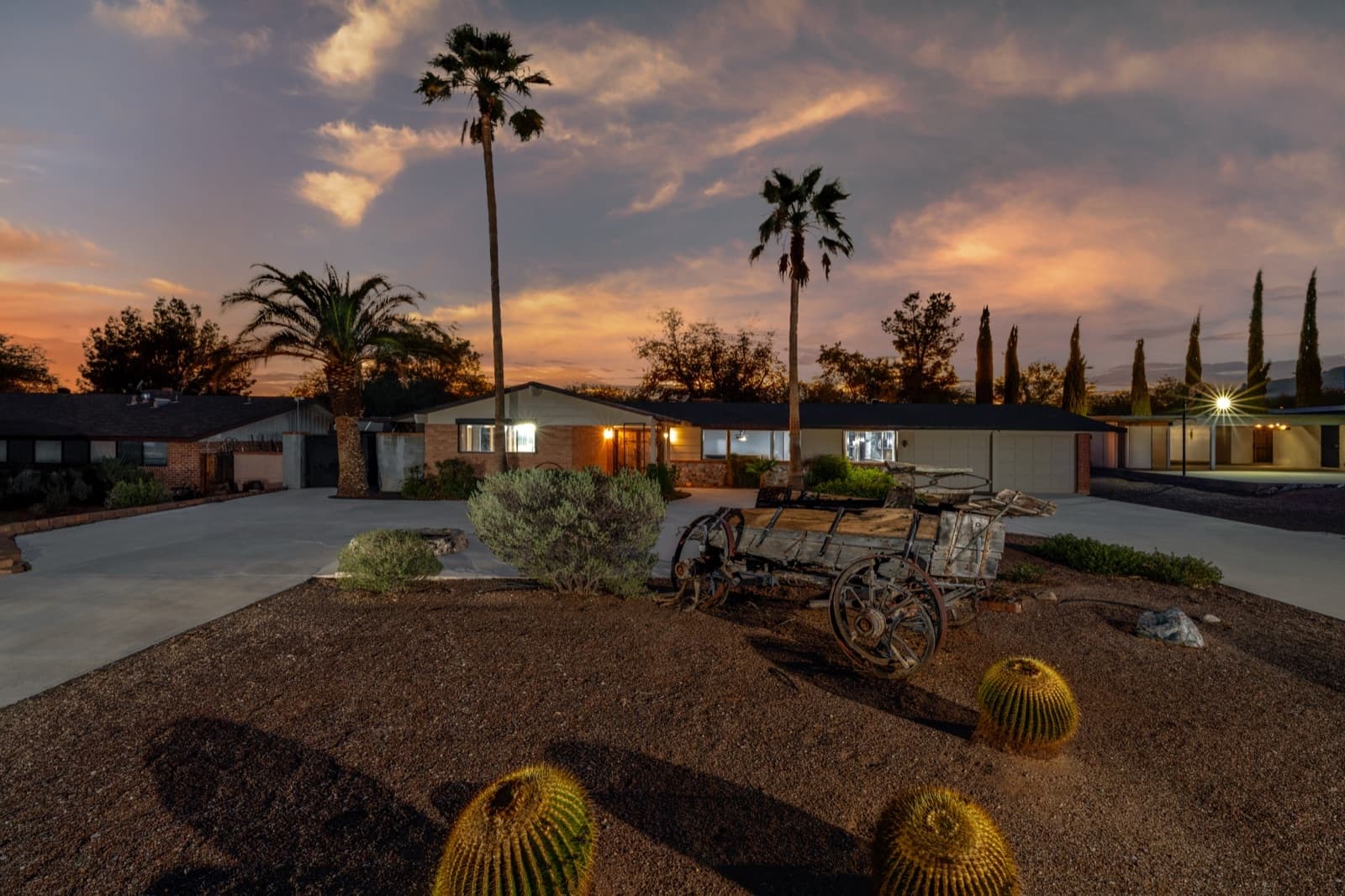 Front exterior of 7221 East Sabino Vista Drive