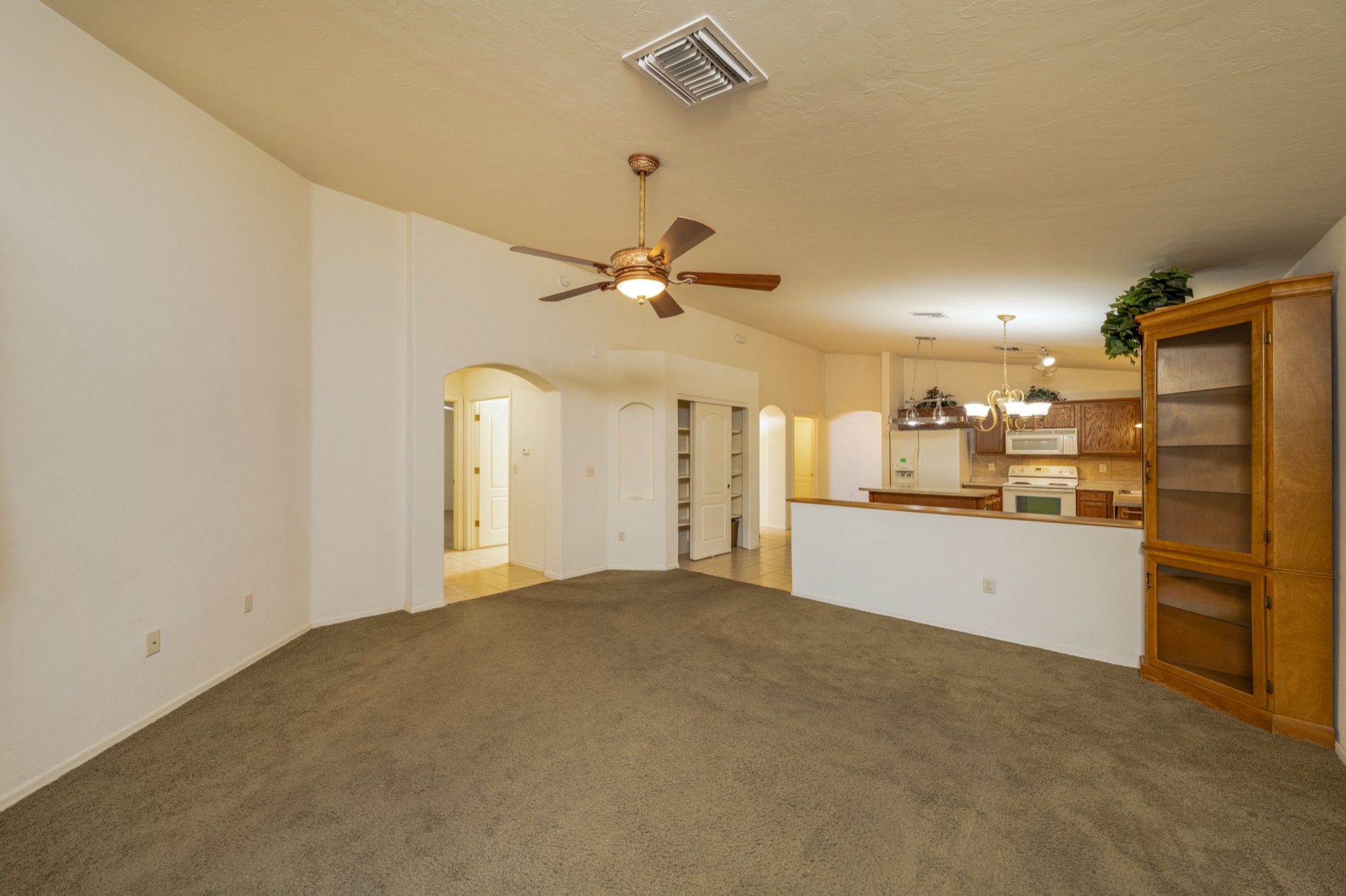 Inviting family room